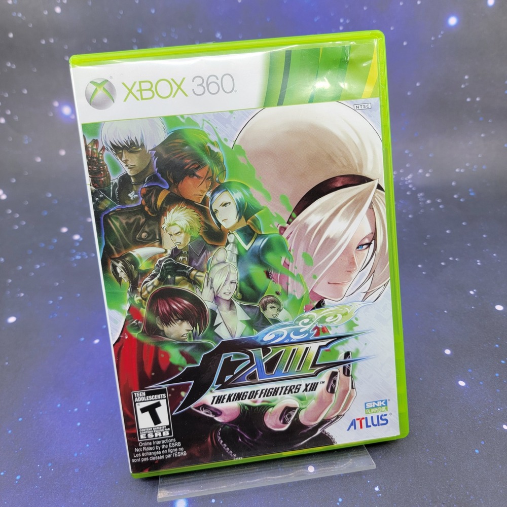 The King of Fighters XIII Xbox 360 SNK Atlus Fighting Game KOF XIII With Manual
